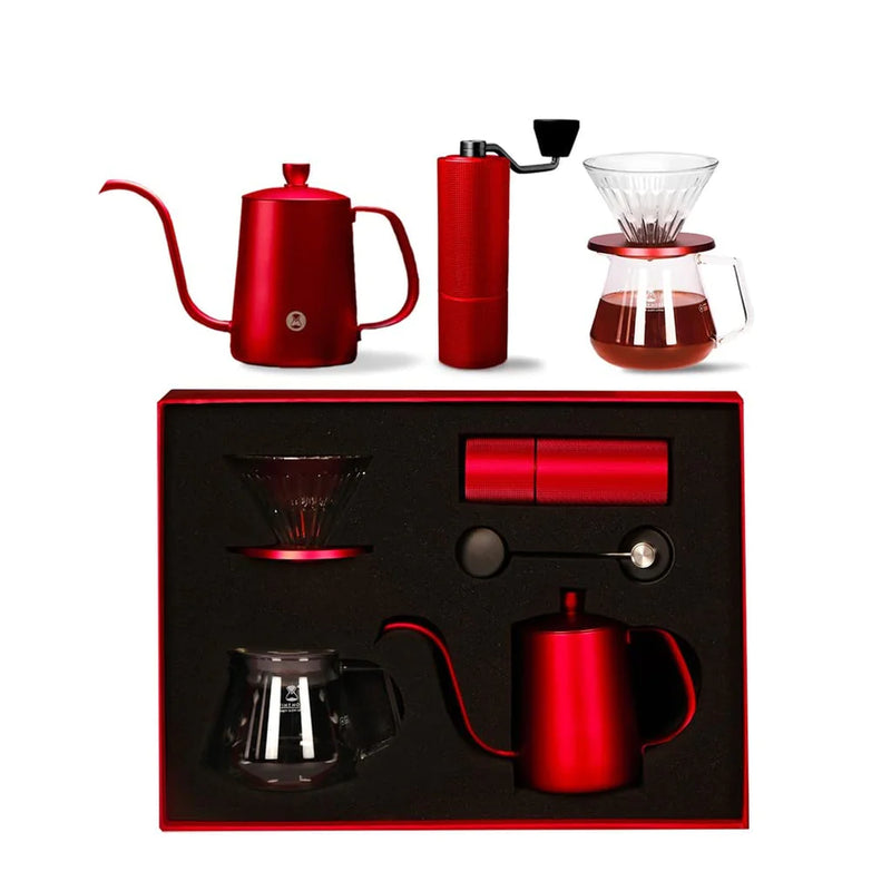 TIMEMORE LIMITED FESTIVAL RED C2 POUR OVER SET