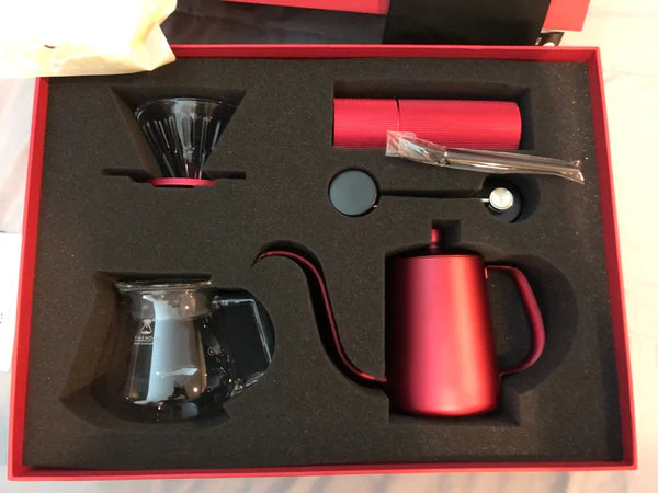 TIMEMORE LIMITED FESTIVAL RED C2 POUR OVER SET